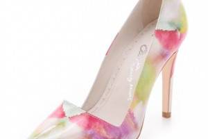 alice + olivia Dina Watercolor Pumps