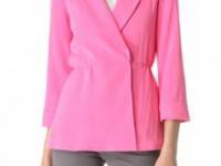 alice + olivia Landra Wrap Jacket