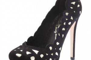 alice + olivia Luce Platform Pumps