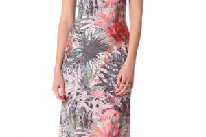 alice + olivia Missy Strapless Maxi Dress