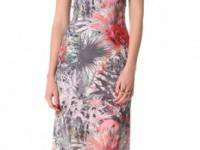 alice + olivia Missy Strapless Maxi Dress