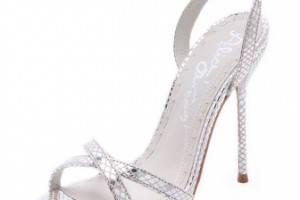 alice + olivia Paola Strappy Metallic Sandals