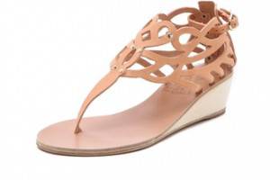 Ancient Greek Sandals Medea Wedge Sandals