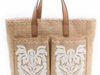 Anya Hindmarch Nevis Tote with Raffia