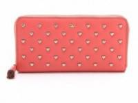 Anya Hindmarch Studded Heart Joss Wallet