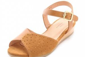 A.P.C. Demi Wedge Sandals