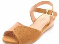 A.P.C. Demi Wedge Sandals