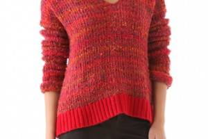 April, May Etoile V Neck Sweater