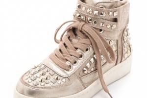 Ash Paranoid Platform Studded Sneakers