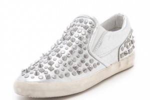 Ash Soul Metallic Studded Sneakers