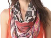 Athena Procopiou The Roses Tribal Games Scarf