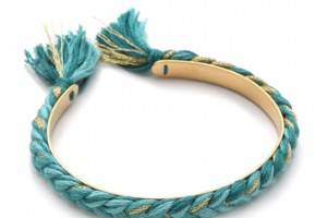 Aurelie Bidermann Copacabana Bangle with Cotton Thread