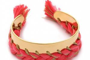 Aurelie Bidermann Copacabana Bracelet with Single Braided Thread