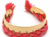 Aurelie Bidermann Copacabana Bracelet with Single Braided Thread