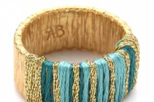 Aurelie Bidermann Ocean Beach Ring with Threads