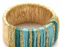 Aurelie Bidermann Ocean Beach Ring with Threads