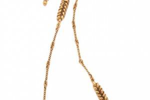 Aurelie Bidermann Wheat Long Necklace