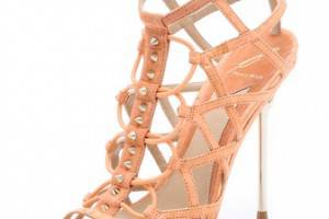 B Brian Atwood Mirante Cage Sandals