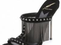B Brian Atwood Moultrie Fringe Sandals