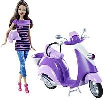 Barbie - Teresa Doll and  Scooter Vehicle
