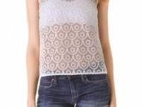 BB Dakota Anemone Embroidered Top