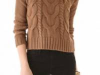 BB Dakota David Cable Knit Sweater