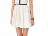 BB Dakota Jamila Contrast Trim Dress