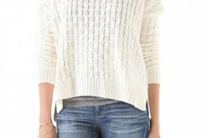 BB Dakota Laurine Cable Knit Sweater