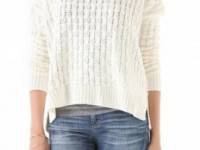 BB Dakota Laurine Cable Knit Sweater