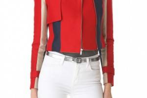 BCBGMAXAZRIA Dixon Colorblock Jacket