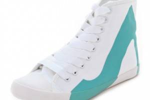 BE & D Brightlight High Top Sneakers