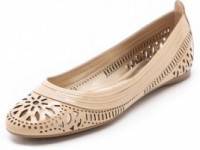 Belle by Sigerson Morrison Laser Cut Ballet Flats