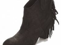 Belle by Sigerson Morrison Scarlett Fringed Booties