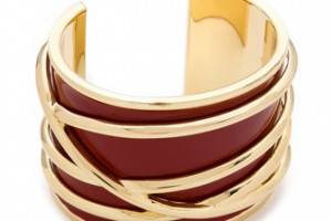 Belle Noel Enameled Thread Cuff