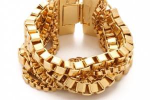 Ben-Amun Industrial Box Link Bracelet