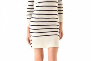 Birds of Paradis by Trovata Striped Sweater Dress