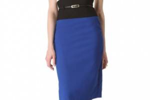 Black Halo Jackie O Tricolor Dress