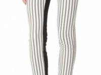 Blank Denim Striped Skinny Jeans