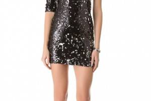 Blaque Label One Shoulder Sequin Dress