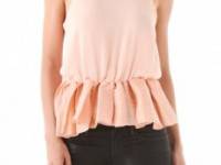 Blaque Label Sleeveless Peplum Top