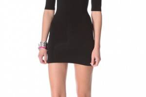 Bop Basics Tracy Open Back Mini Dress