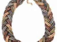 Bop Bijoux Braided Weave Necklace