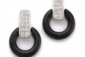 Bop Bijoux Rock Circle Earrings