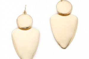 Bop Bijoux Smooth Geometric Earrings