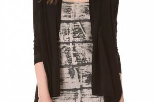 Brochu Walker Tattered Cashmere Cardigan