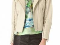 By Malene Birger Naroa Studded Leather Jacket