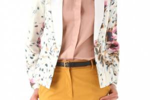 By Malene Birger Salisca Floral Blazer