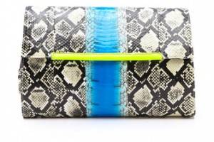 By Malene Birger Wascina Snakeskin Clutch