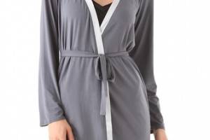 Calvin Klein Underwear Essentials with Satin Short Robe