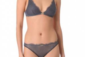 Calvin Klein Underwear Eyelash Chantilly Lace Triangle Bra